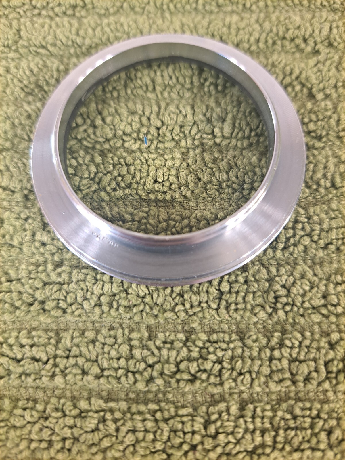Vintage Silver Metal Lens Filter Adapter Ring 42mm to Series 7 VII Male Threads