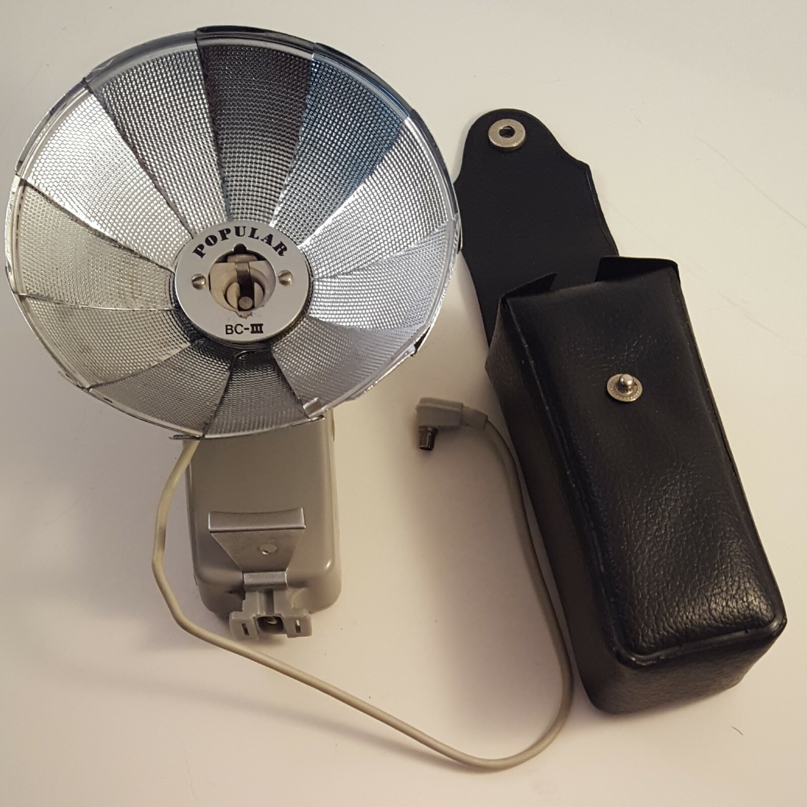 Vintage Popular BC-III Bulb Flash with Case