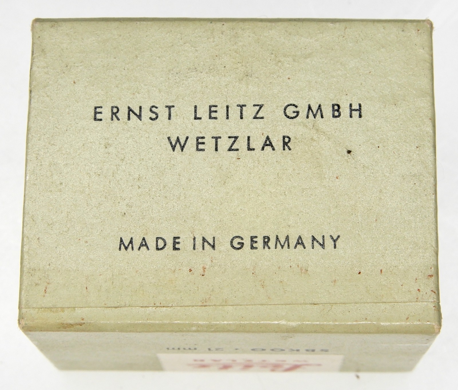 Leica Box for SBKOO 21mm Metal Finder #2 ……….. Minty