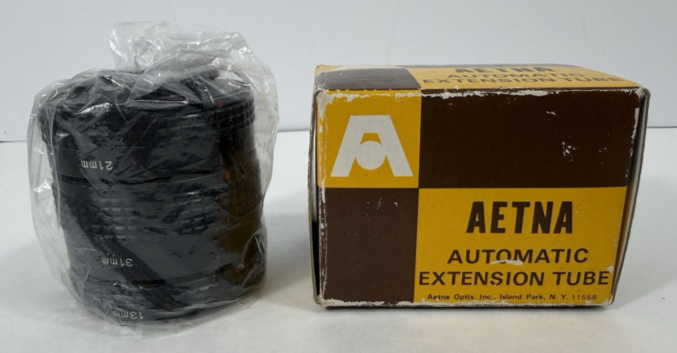Aetna Extension 3 Tube set for Nikon Cameras 13mm 31mm 21mm