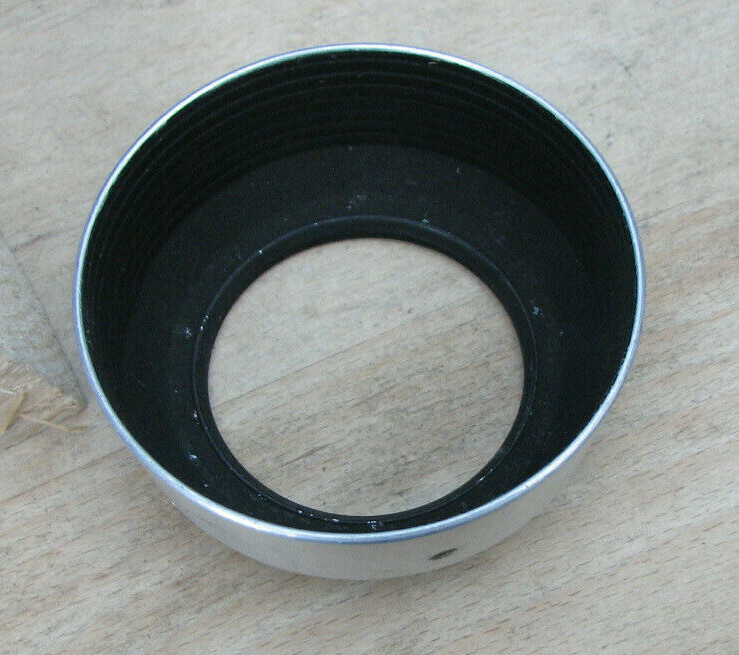 49mm 49E B + W german screw in lens hood shade 72 x 27