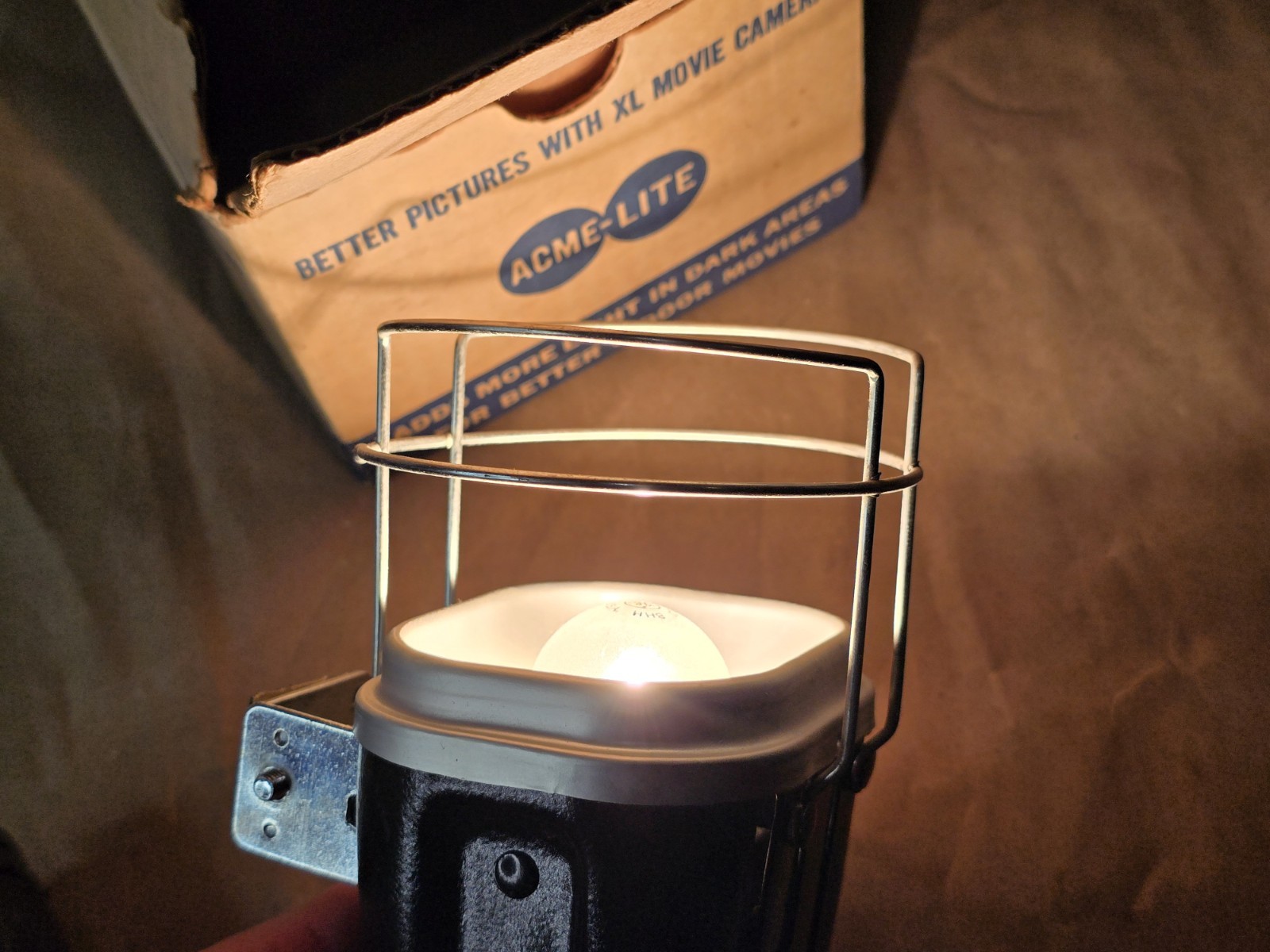 Vintage Acme Lite 800 XL for Movie Cameras Works Well Vintage Video Light
