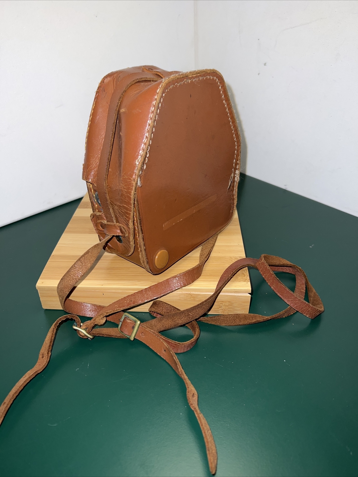 Paillard Bolex C-85 Genuine Camera Case Brown Leather