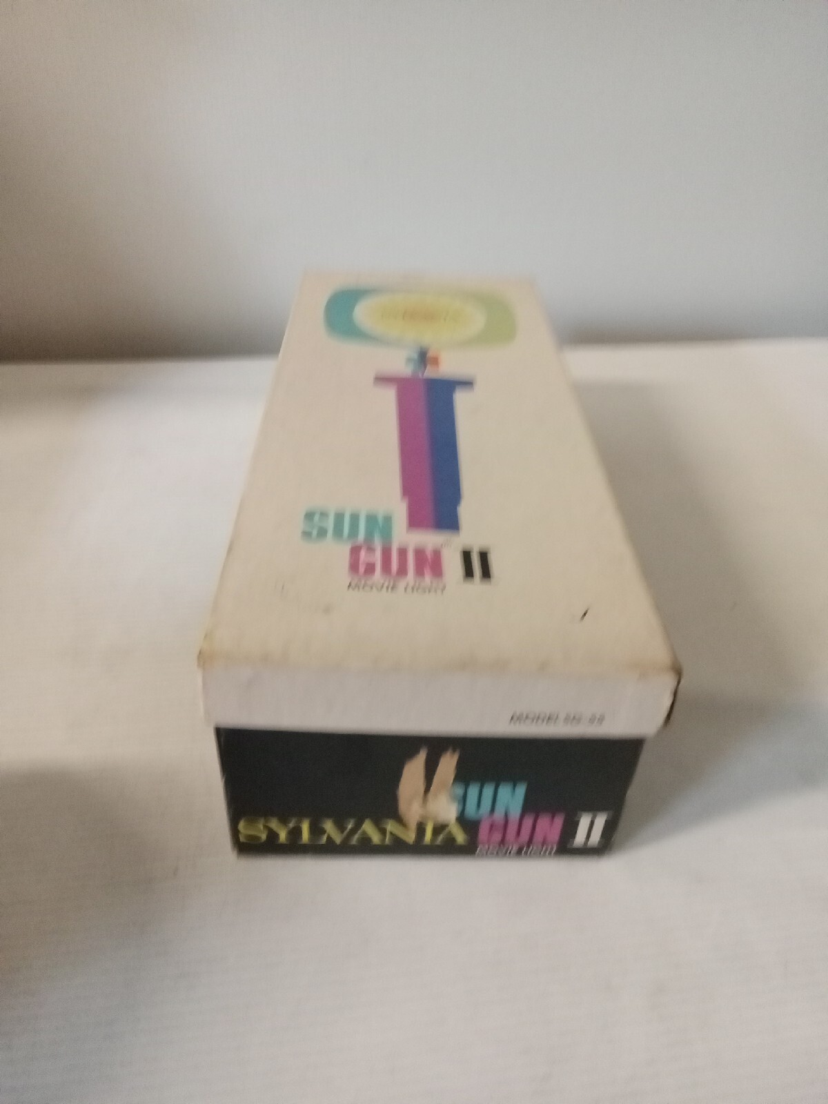 Sun Gun II 2 Movie Light Sylvania SG-55 Vintage with Box (#00u)