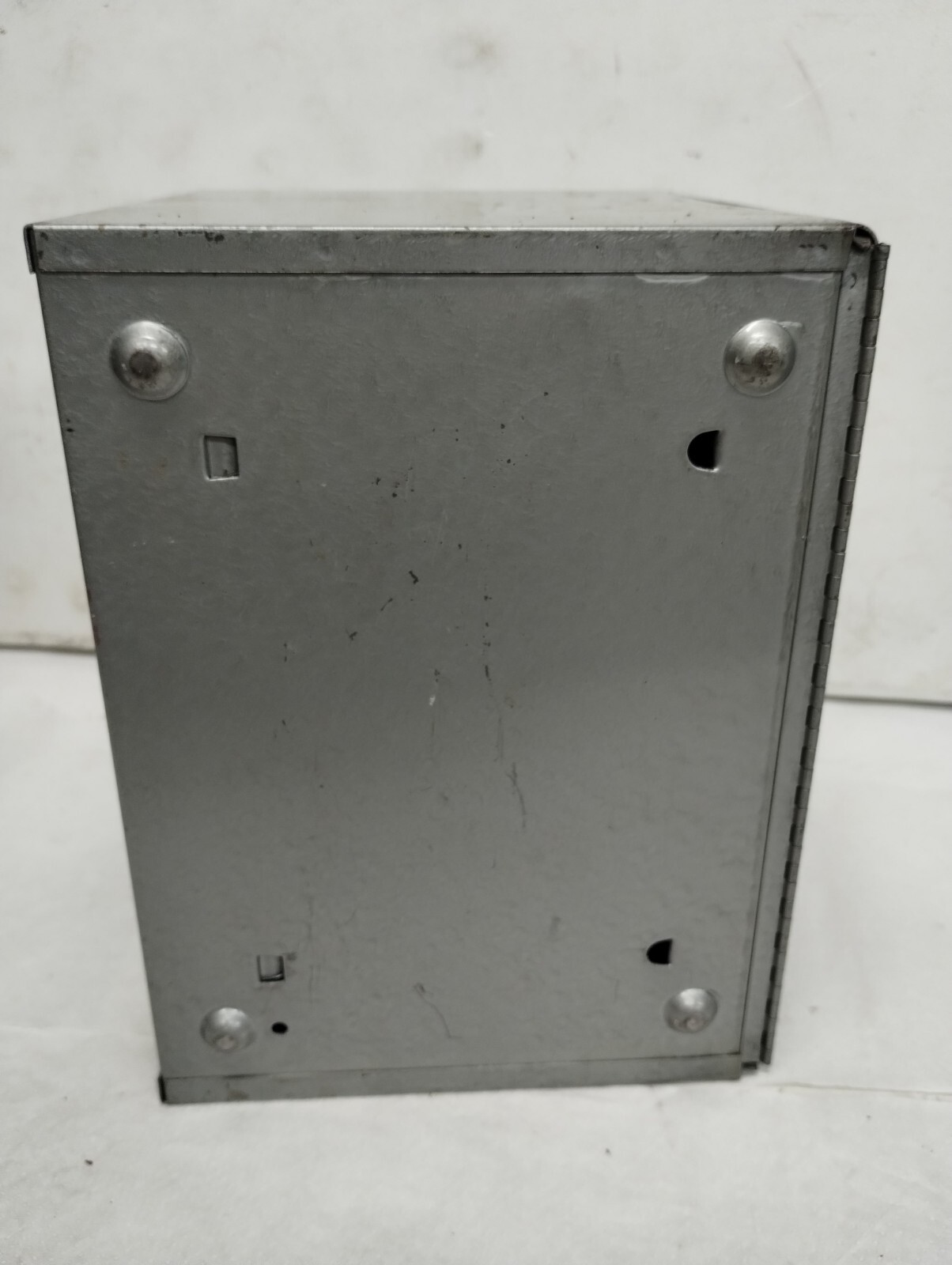 Brumberger 8mm Movie Film Reel Can Metal Storage Box Empty Vintage
