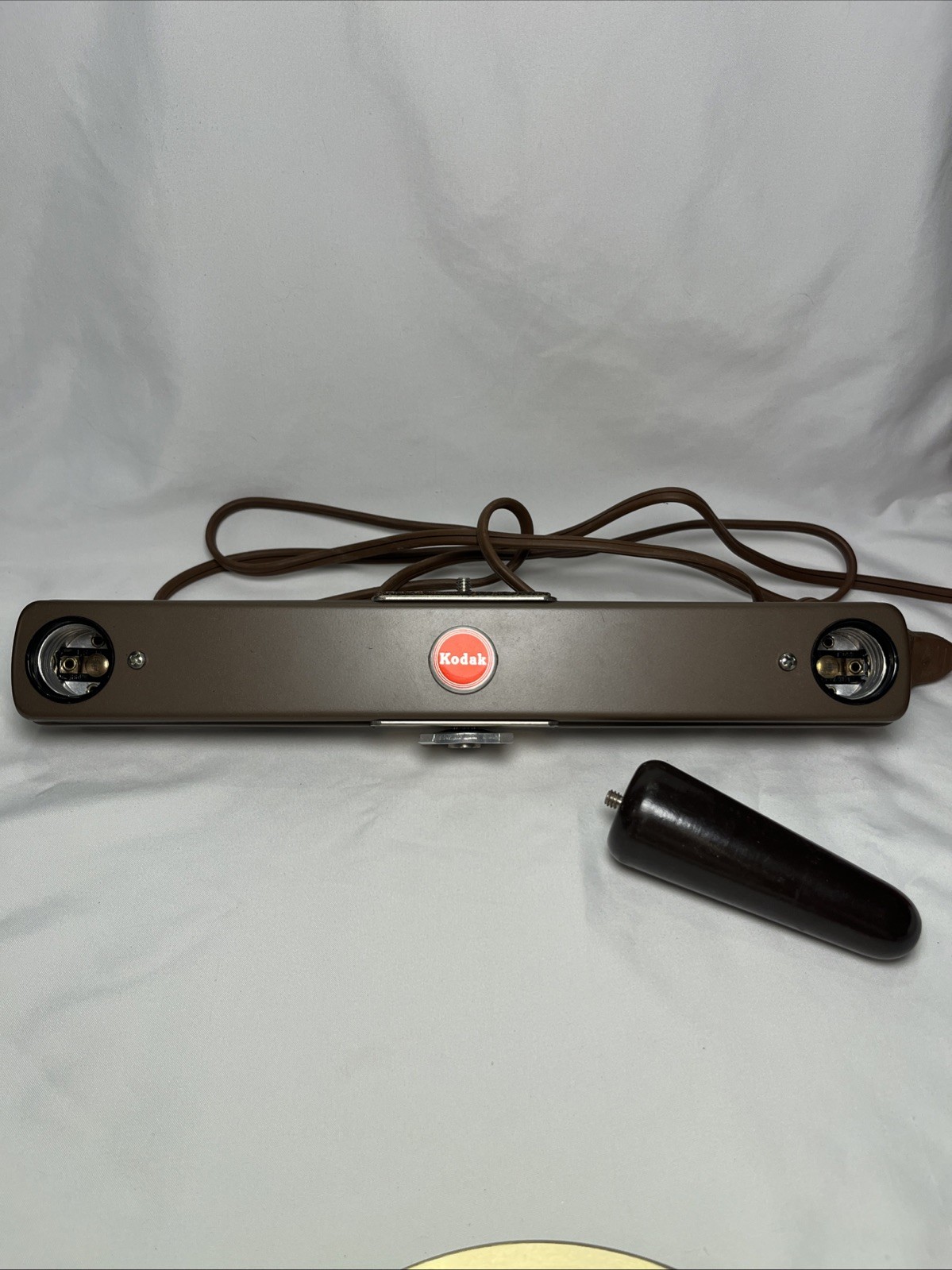 Kodak Brownie 2-Lamp Movie Light Tested