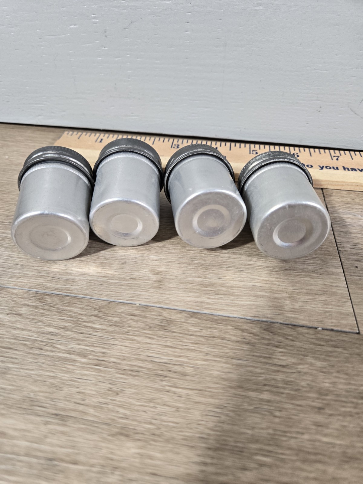 Vintage Film Canisters Empty, Lot of 4