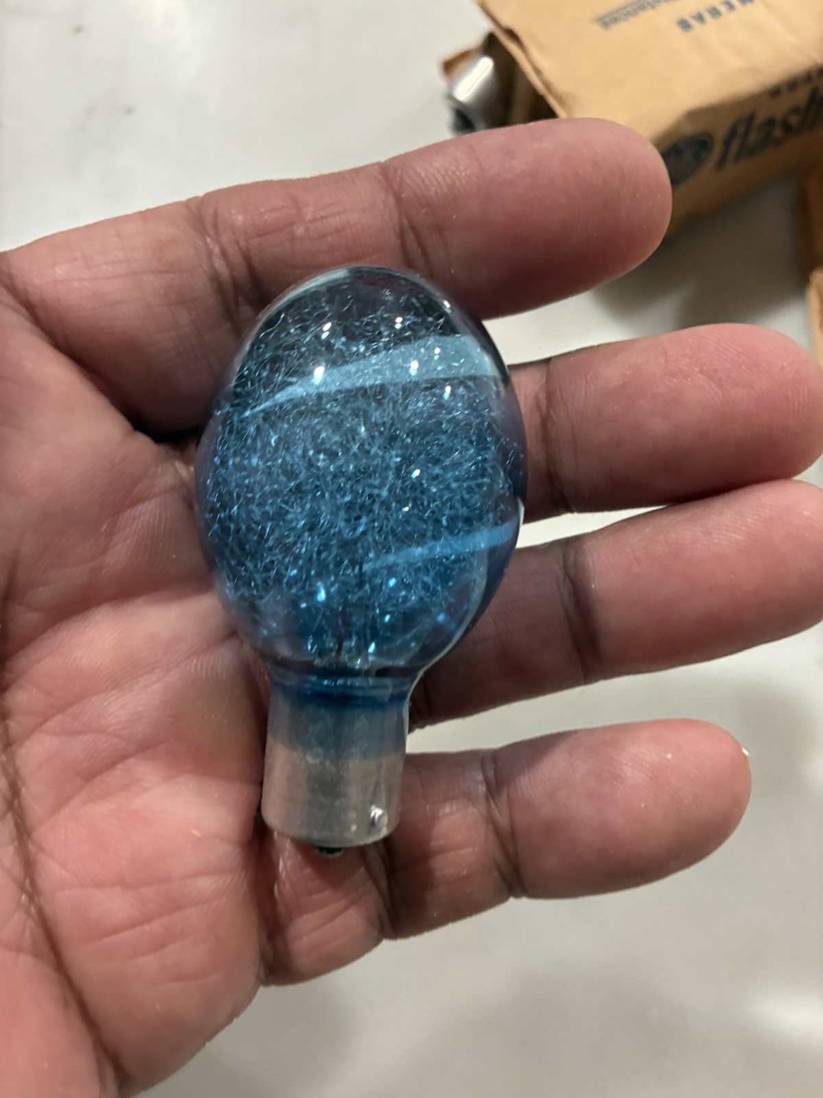 Vintage GE GENERAL ELECTRIC 5B Blue Camera Flashbulbs 12 Bulbs