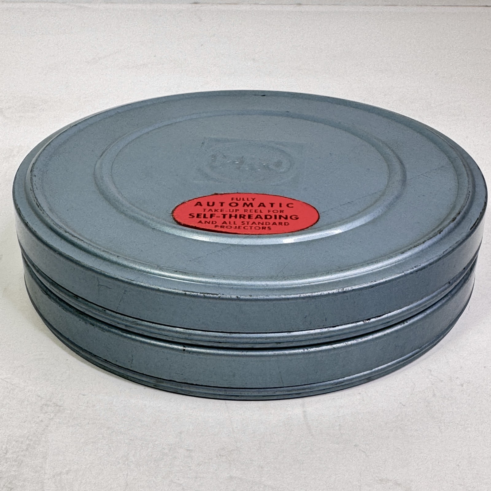 Reelane Metal Film Reels P.R.O Cans Set of 2 8mm 16mm Projector Vintage