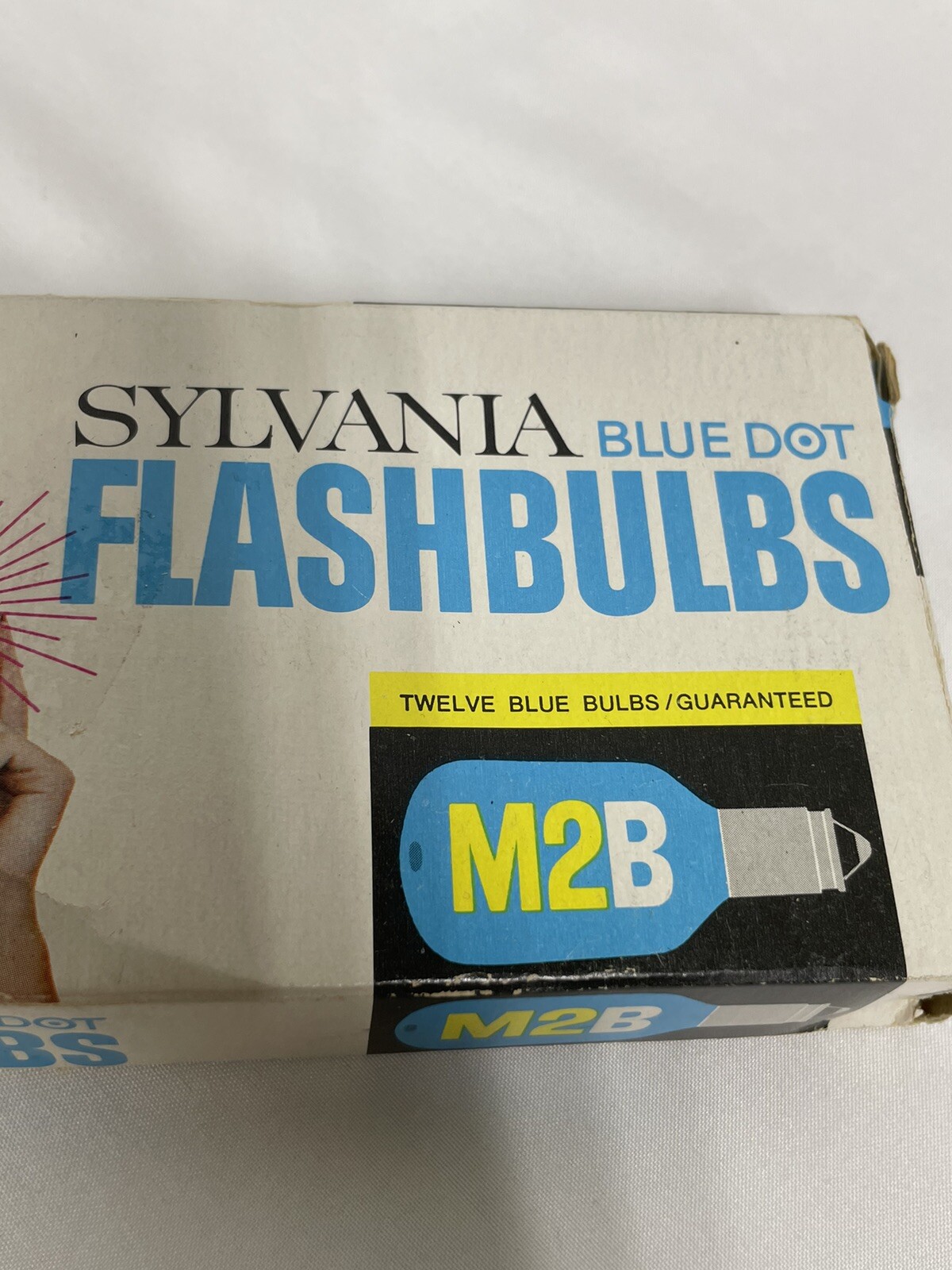 Sylvania Vintage Blue Dot Flash Bulbs M3B And M2b
