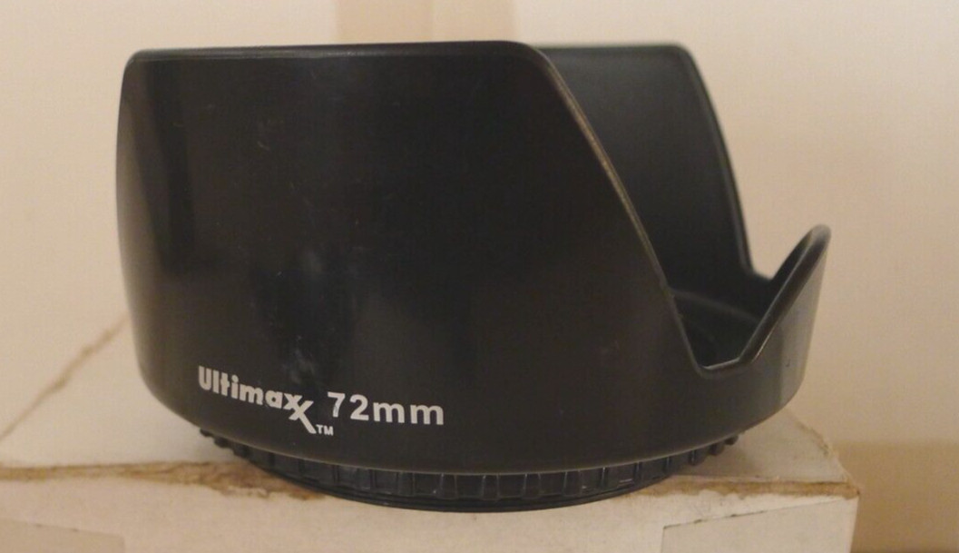 Ultimaxx 72mm Plastic Lens Tulip Hood Shade