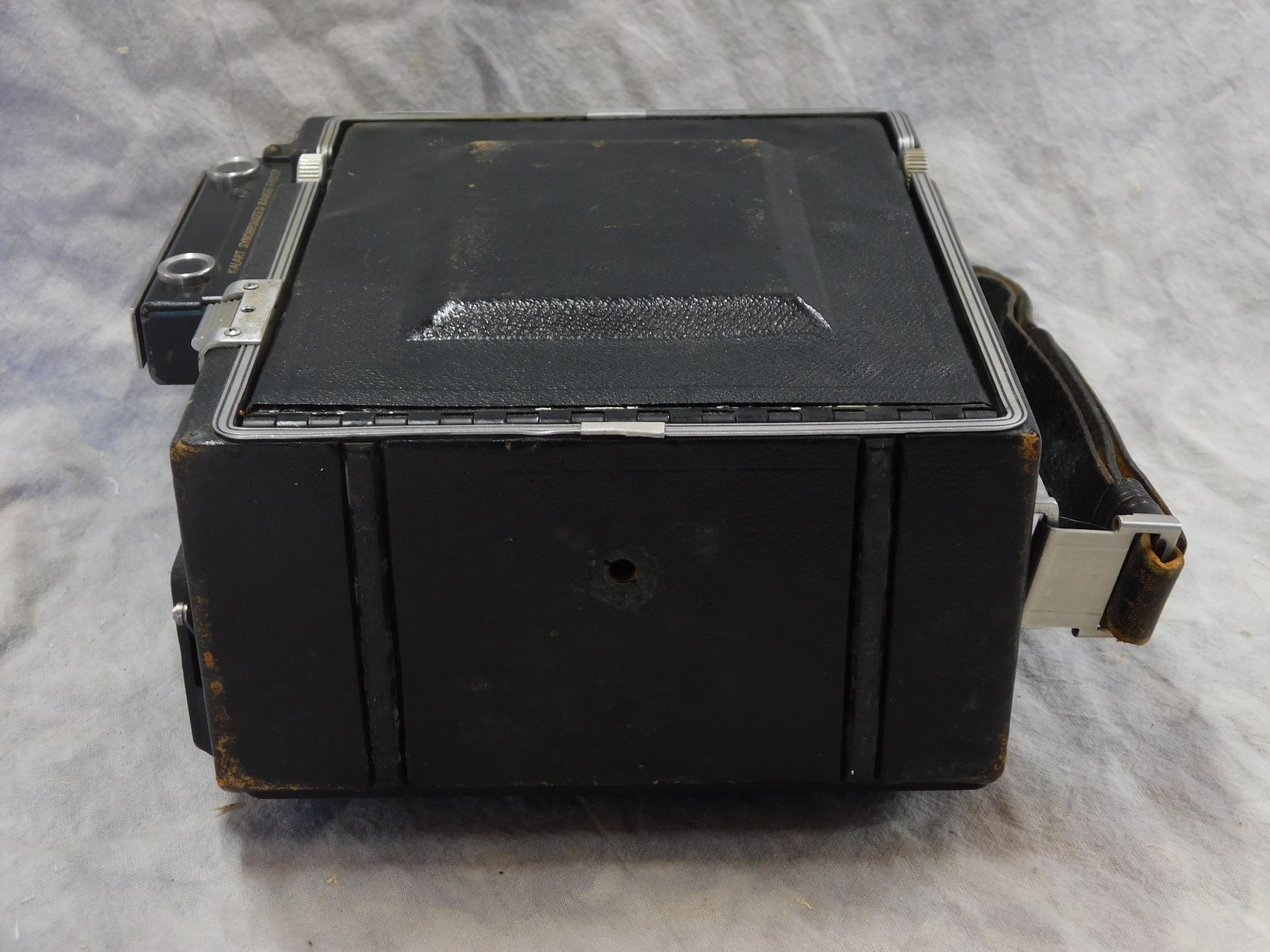 Vintage Pacemaker Speed Graphic 4×5 w/ 203mm f/7.5 Graflex Optar READ!