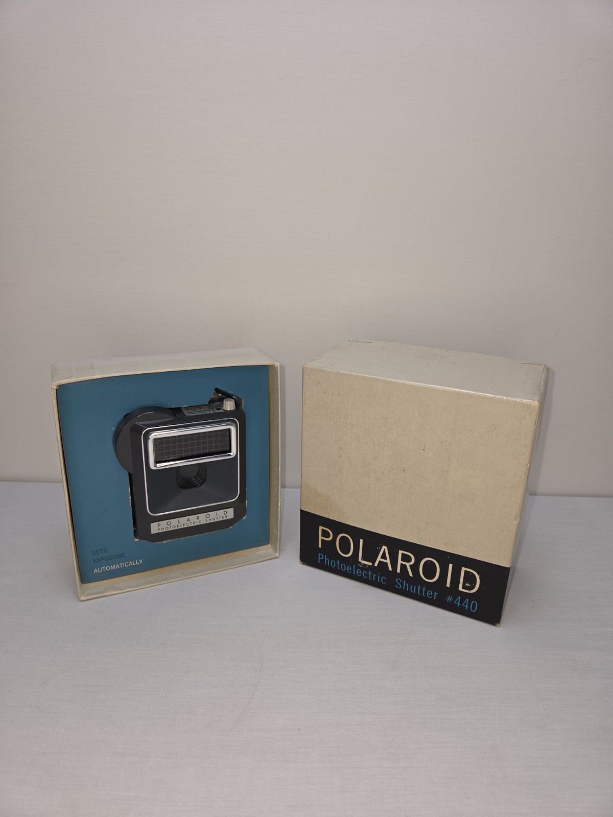 Vintage Polaroid Photoelectric Shutter #440 Complete Accessory Kit with Box Sued