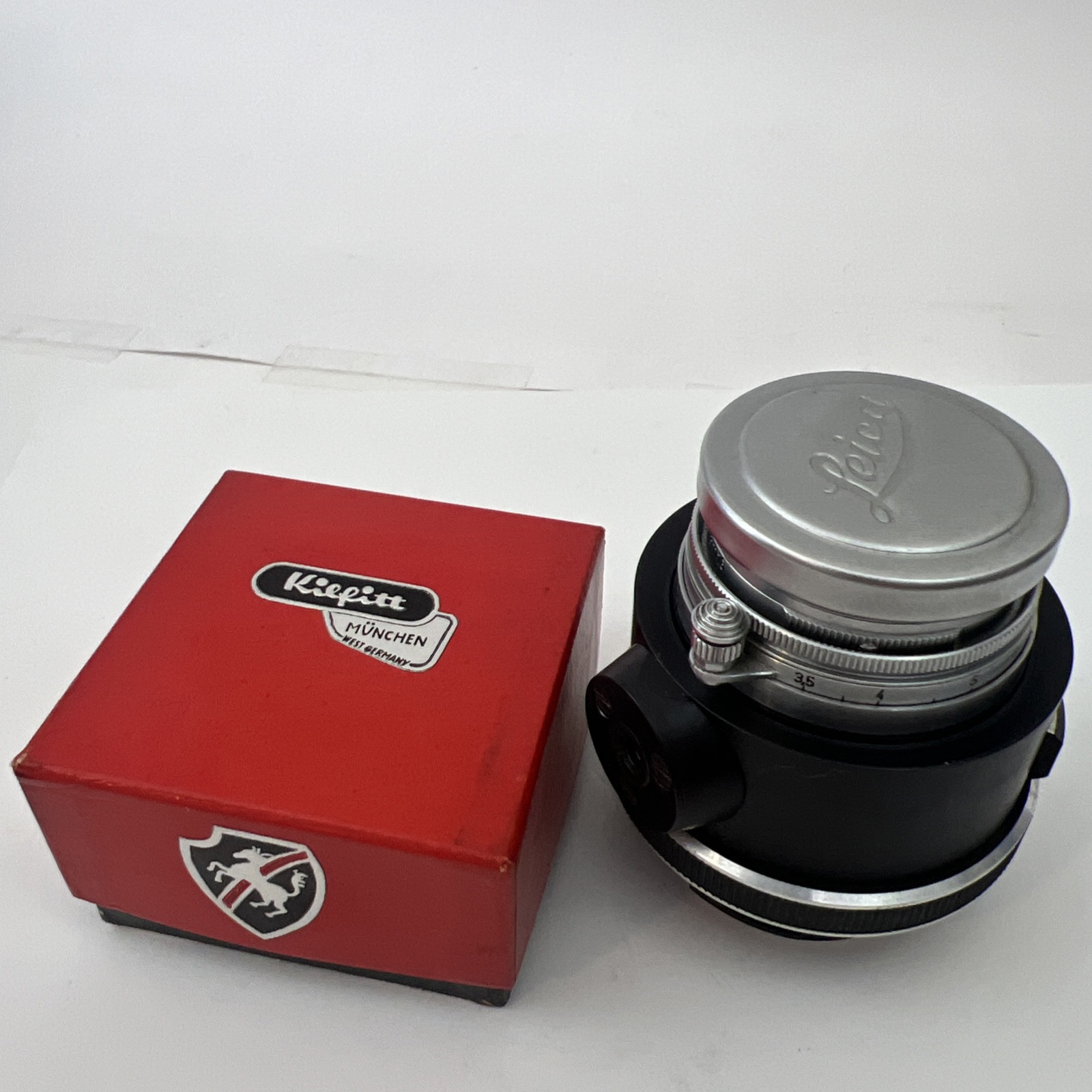 RARE Vtg NOS KILFITT Munchen 39MM Praktina SCREW-ON Leica Lens Adapter Mount