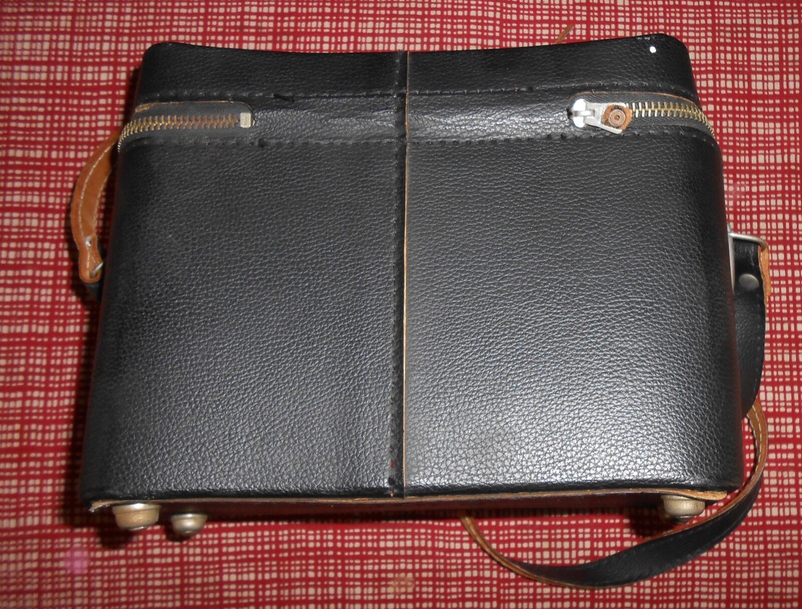 Vintage JAPAN Leather Camera Kali-Bag With Shoulder Strap