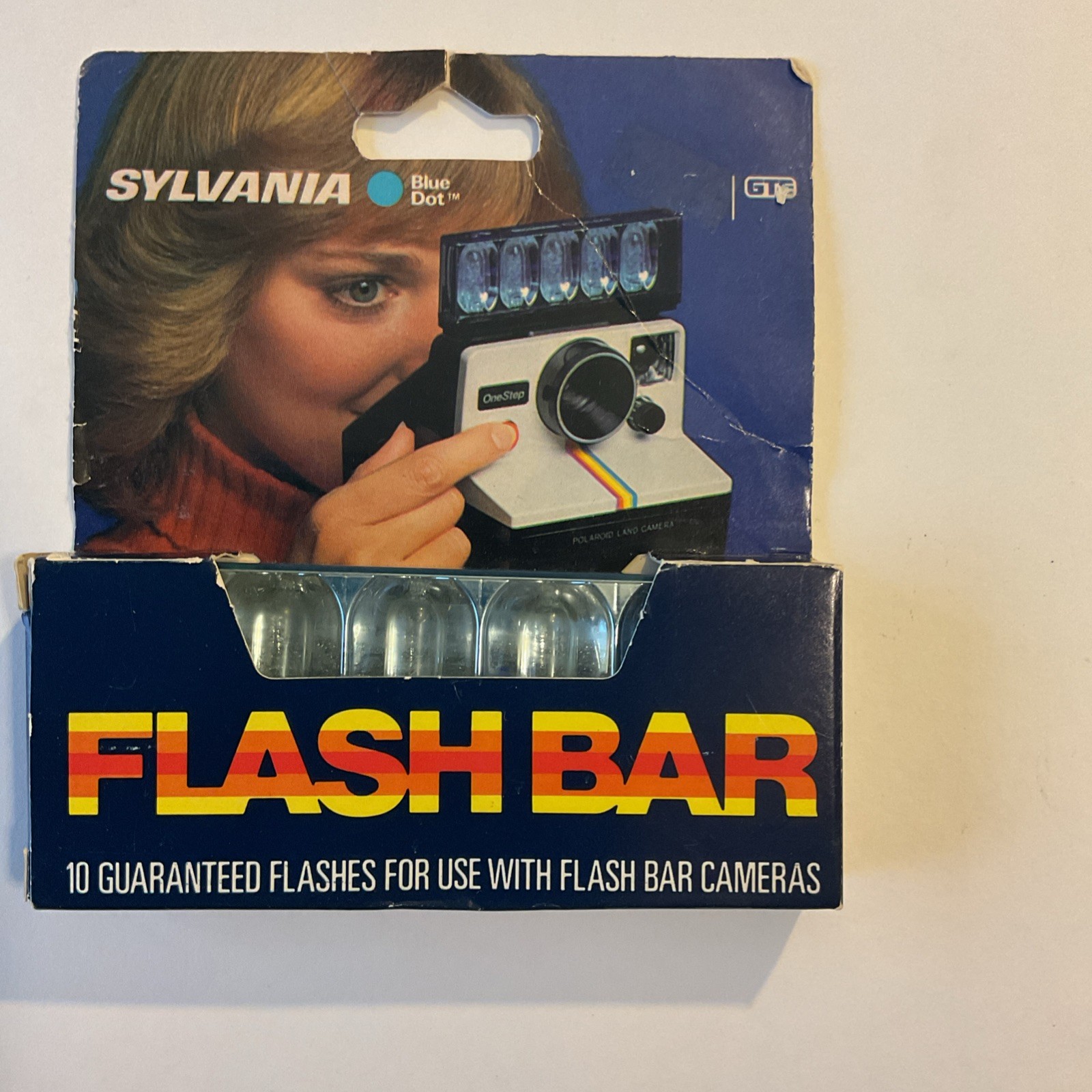 Vintage Sylvania Flash Bar 10 Flashes New Old Stock