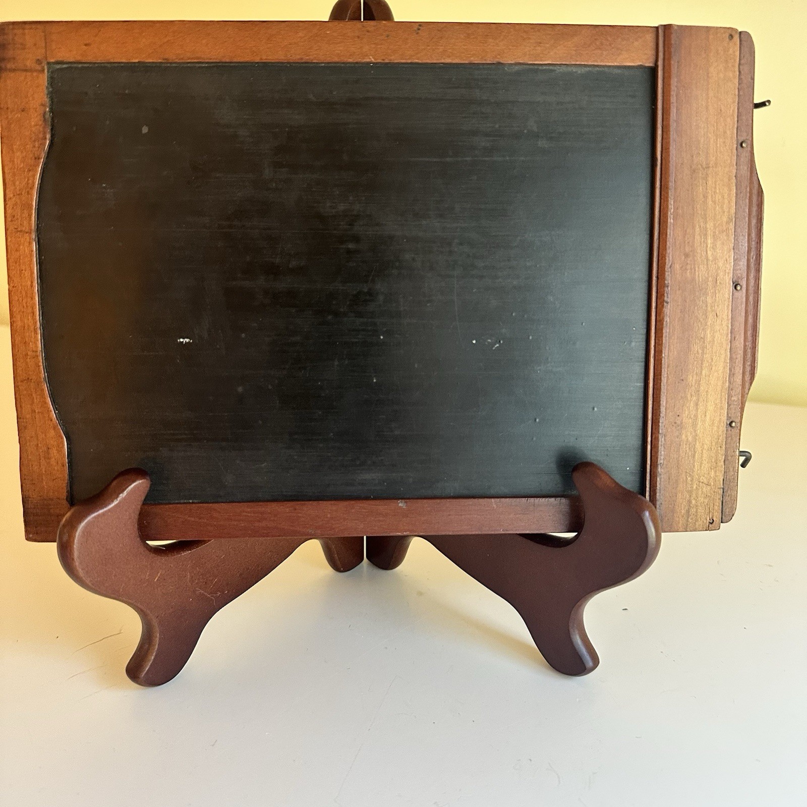 Antique 5×7 Wooden Camera Film Dry Plate Double Holder W/Glass