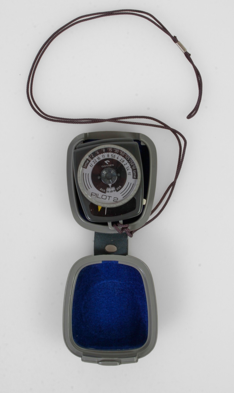 gossen pilot 2 light meter with hard case and lanyard – new