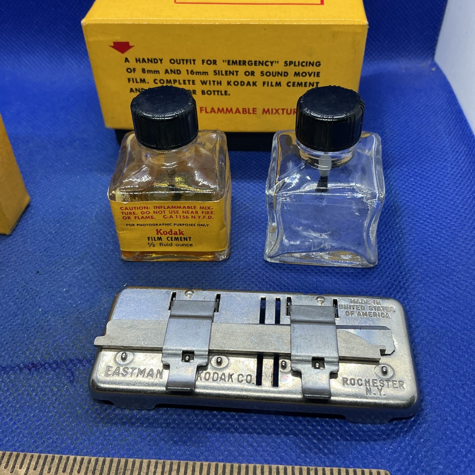 Vintage Kodascope Film Splicing Outfit Eastman Kodak Company