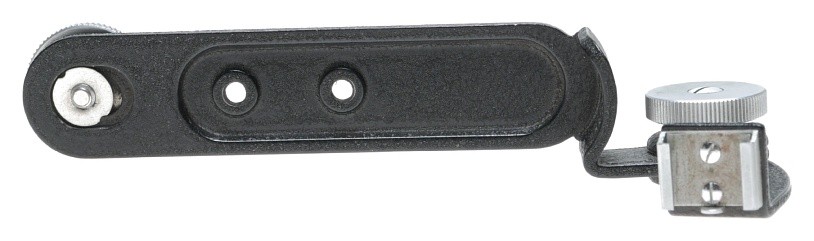 Leica M camera flash bracket grip hot shoe attachment flexible arm Leitz
