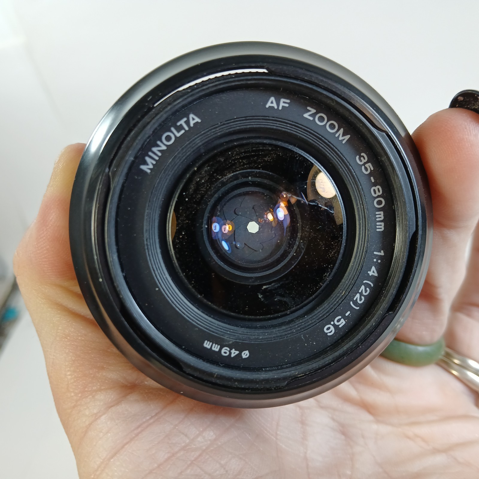 Minolta Maxxum AF Zoom AF35-80 Lens 1:4 (22) -5.6 49mm
