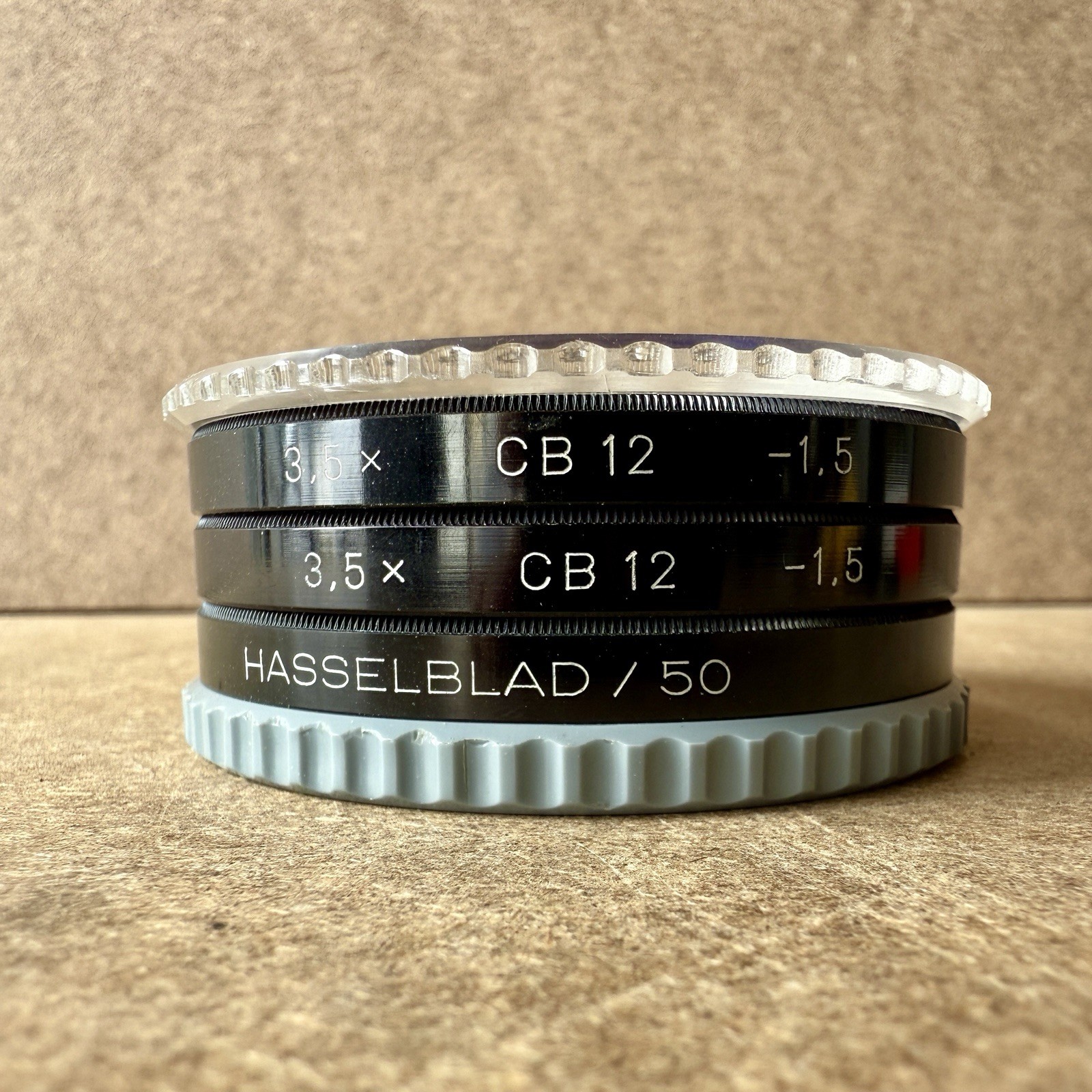 Hasselblad Camera Lens Filters Set of 3 CB12 CR12