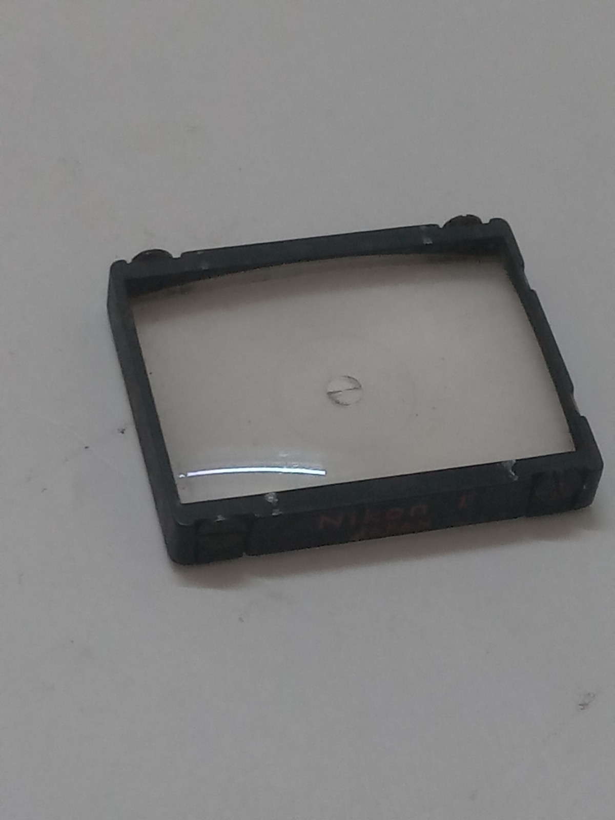 Nikon F2 Camera Focus Screen W Holder Original Used Spare Part