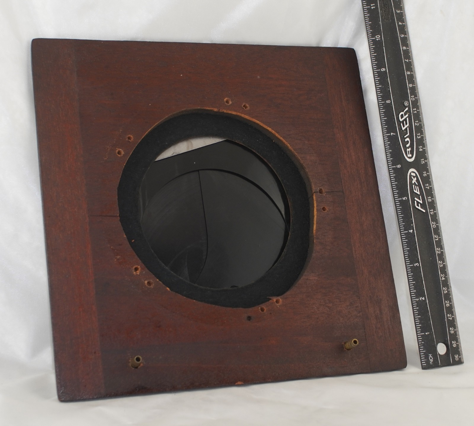Ultra Large Packard Shutter Duel Piston 8″ x 8″ with 4 1/2″ Opening Works Great