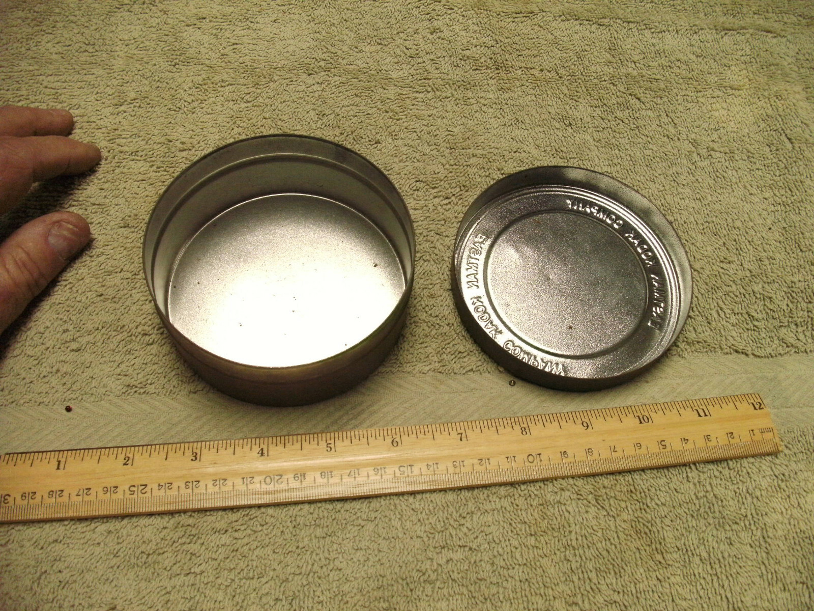 Vintage Eastman Kodak Co. Vericolor II Professional Film 5025 Type S Empty Tin