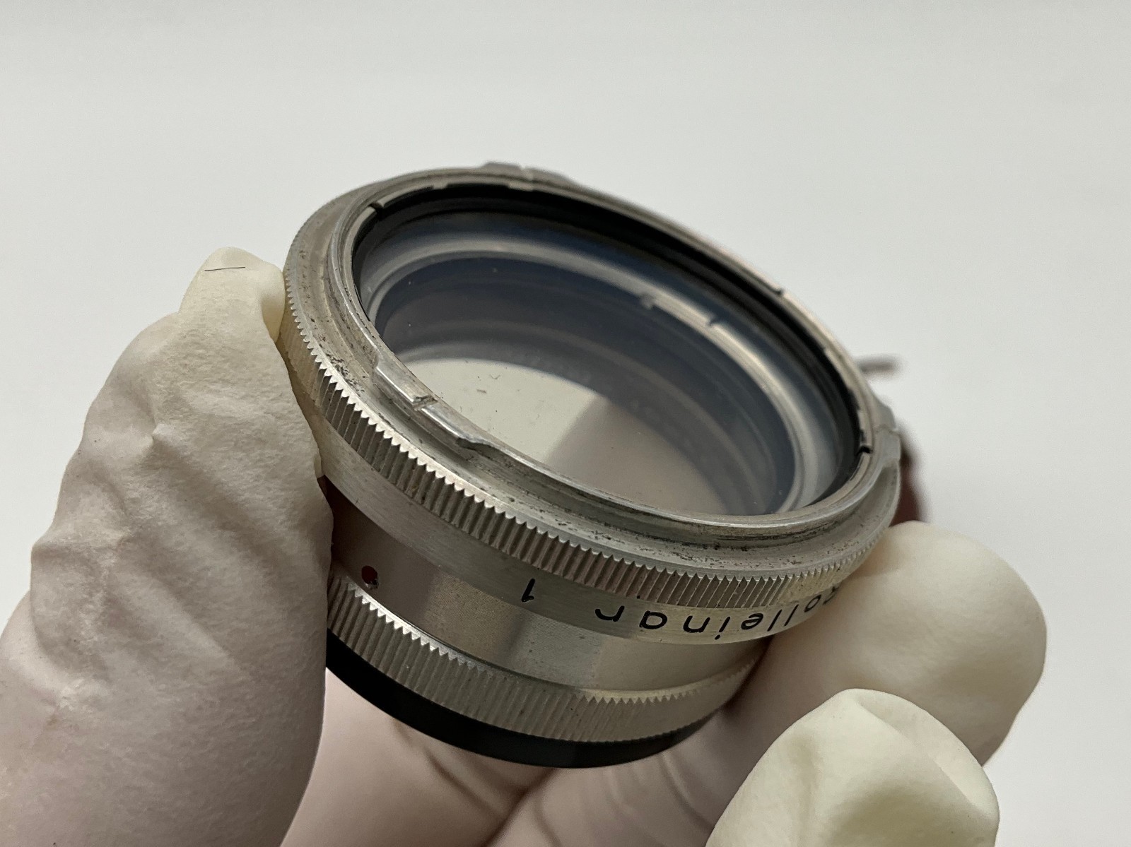 Heidosmat‐Rolleinar 1 close‐up lens set R II Bay II for Rolleiflex TLR