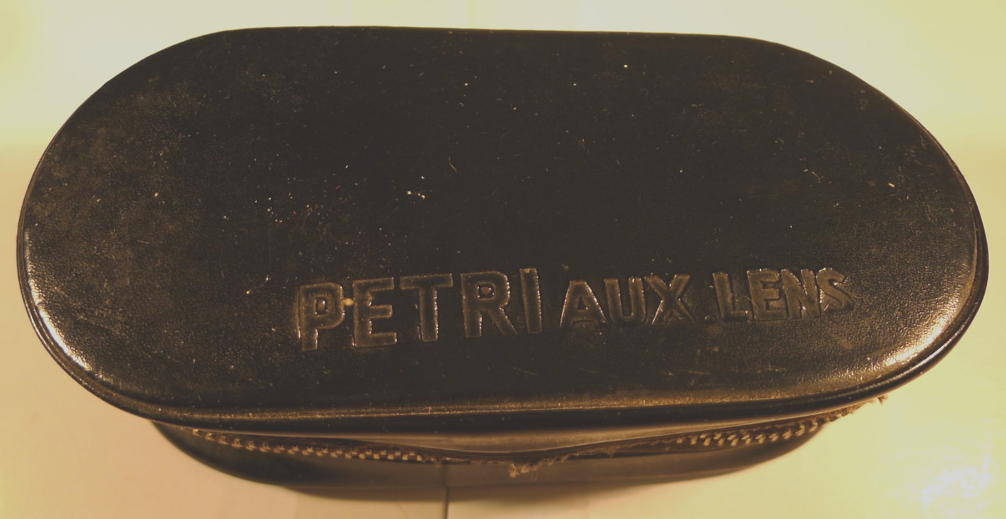 Petri 7s Aux Lens Set with Case Wide-Angle 1:1.8 45mm AND Telephoto 1:1.8 45mm