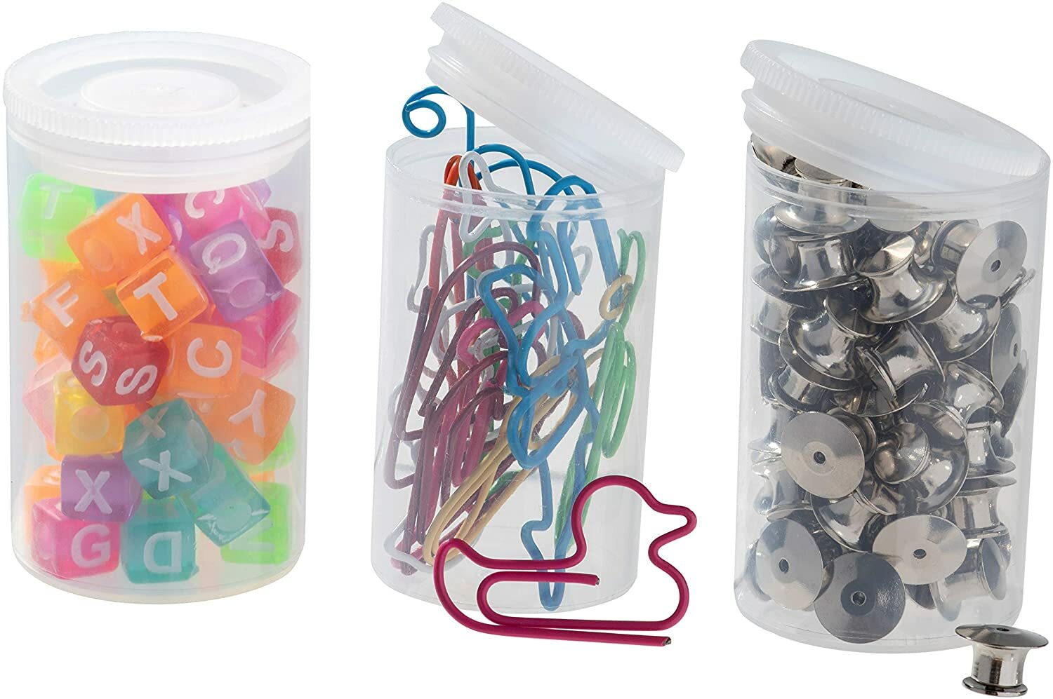 20000ct 35mm Clear Film Canisters Transparent Storage Containers Small Accessory