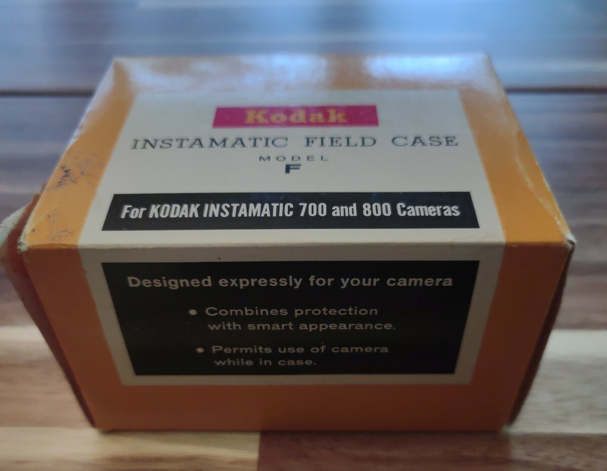 Vintage Kodak Instamatic Field Case Model F in Box NOS