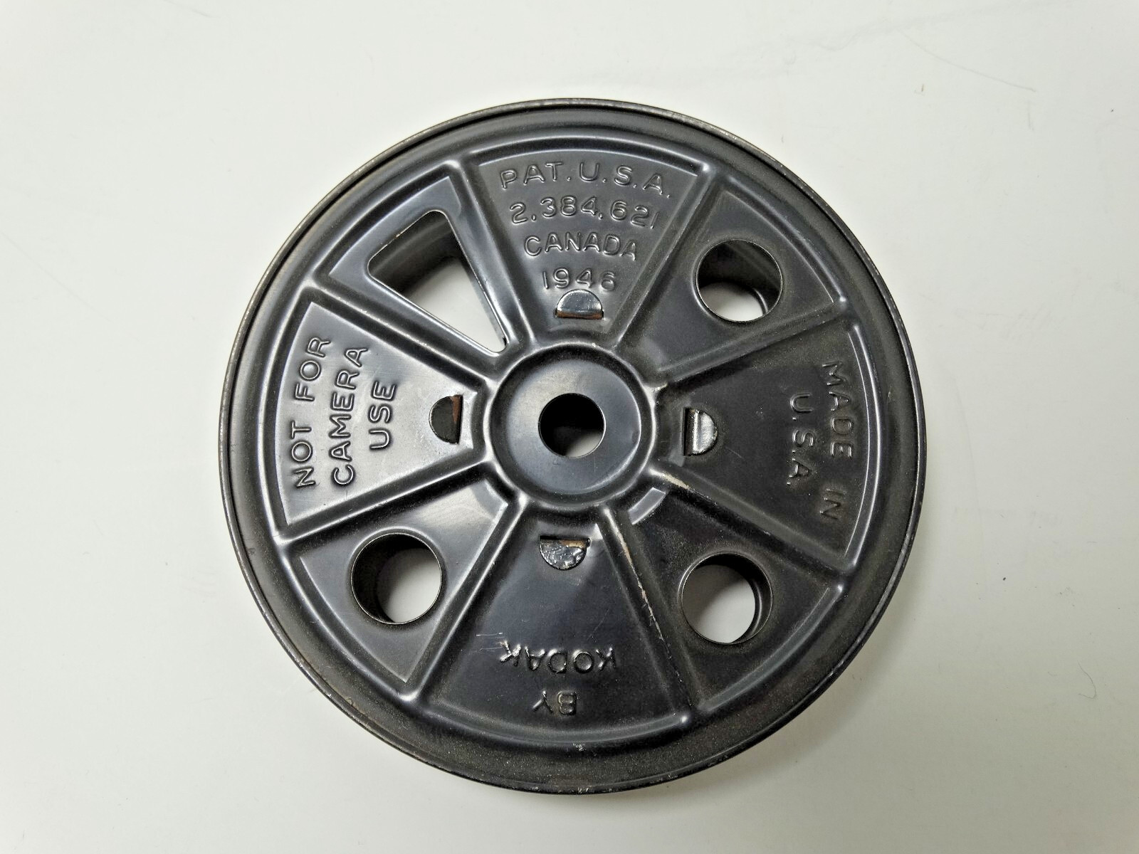 (12) VTG Kodak Empty Film Reels Metal Storage Box 1930s 1940s 2-7/8″ to 3-5/8″
