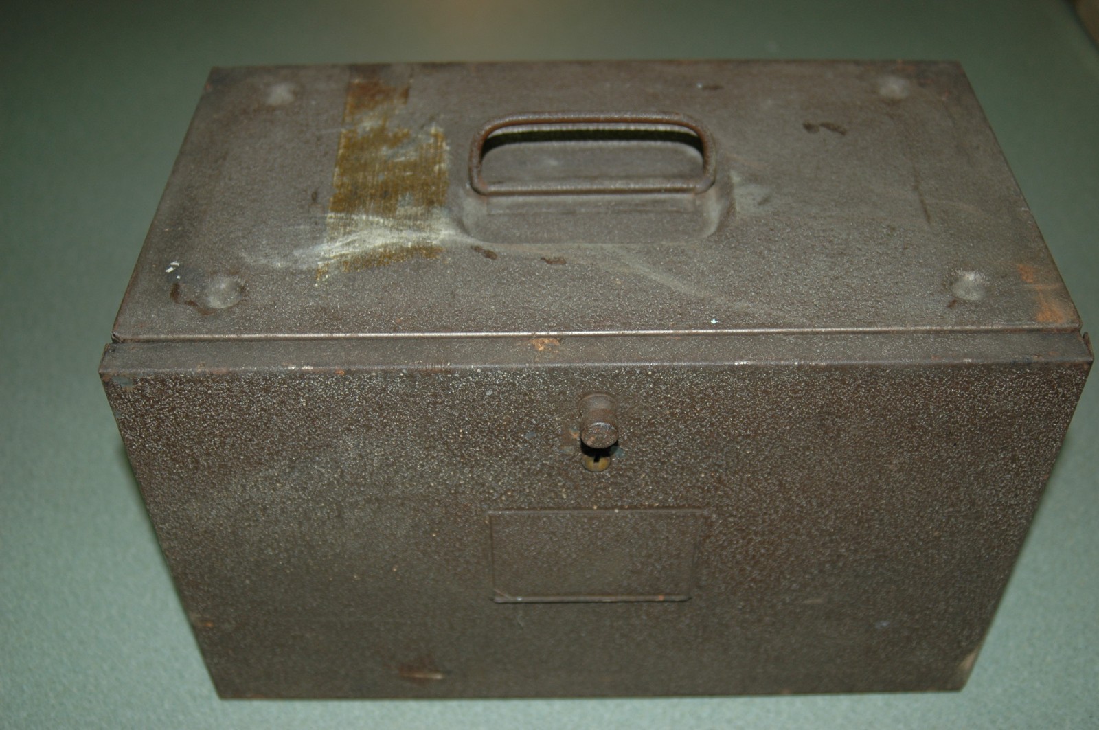1 Metal Deco Case w/ 12 Movie Reel Boxes Bell & Howell Eastman Kodak