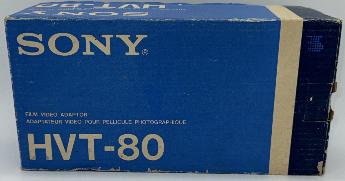 VTG Sony Film Video Adapter HVT-80 New In Original Box & Packaging Free Shipping