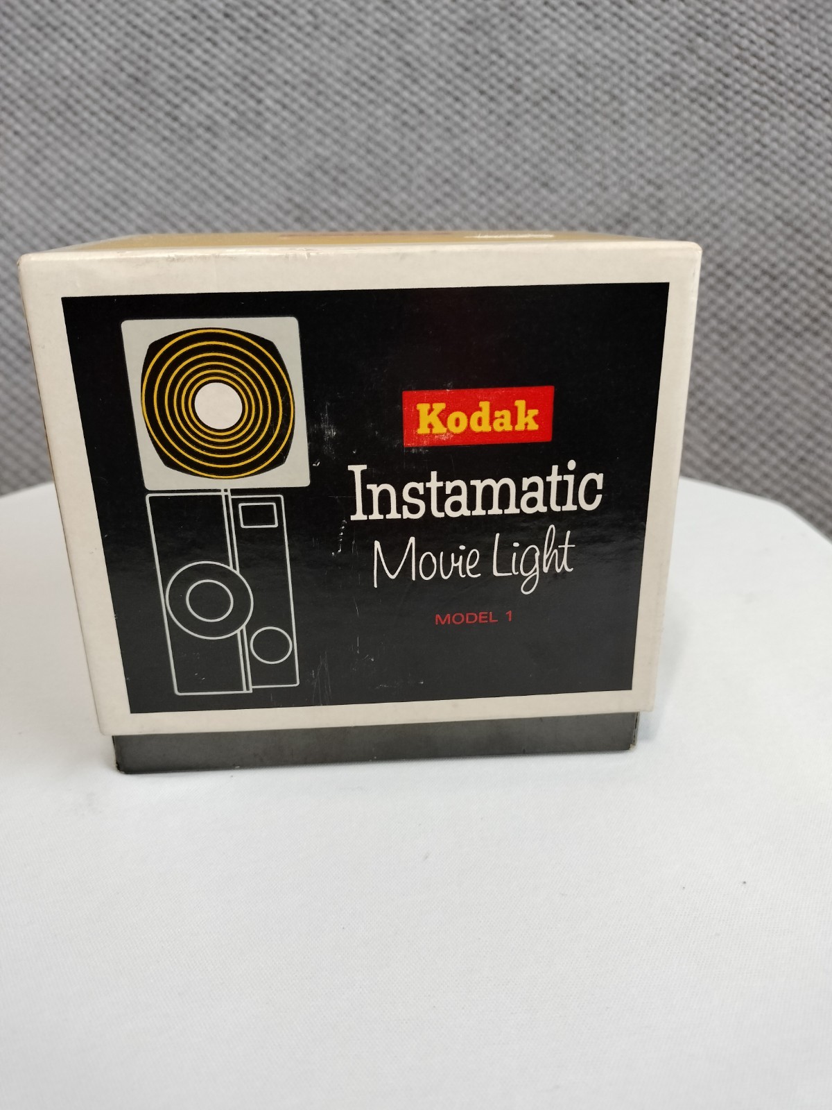 Vintage Kodak Instamatic Movie Light Model 1 # D375 Tested Working Original Box