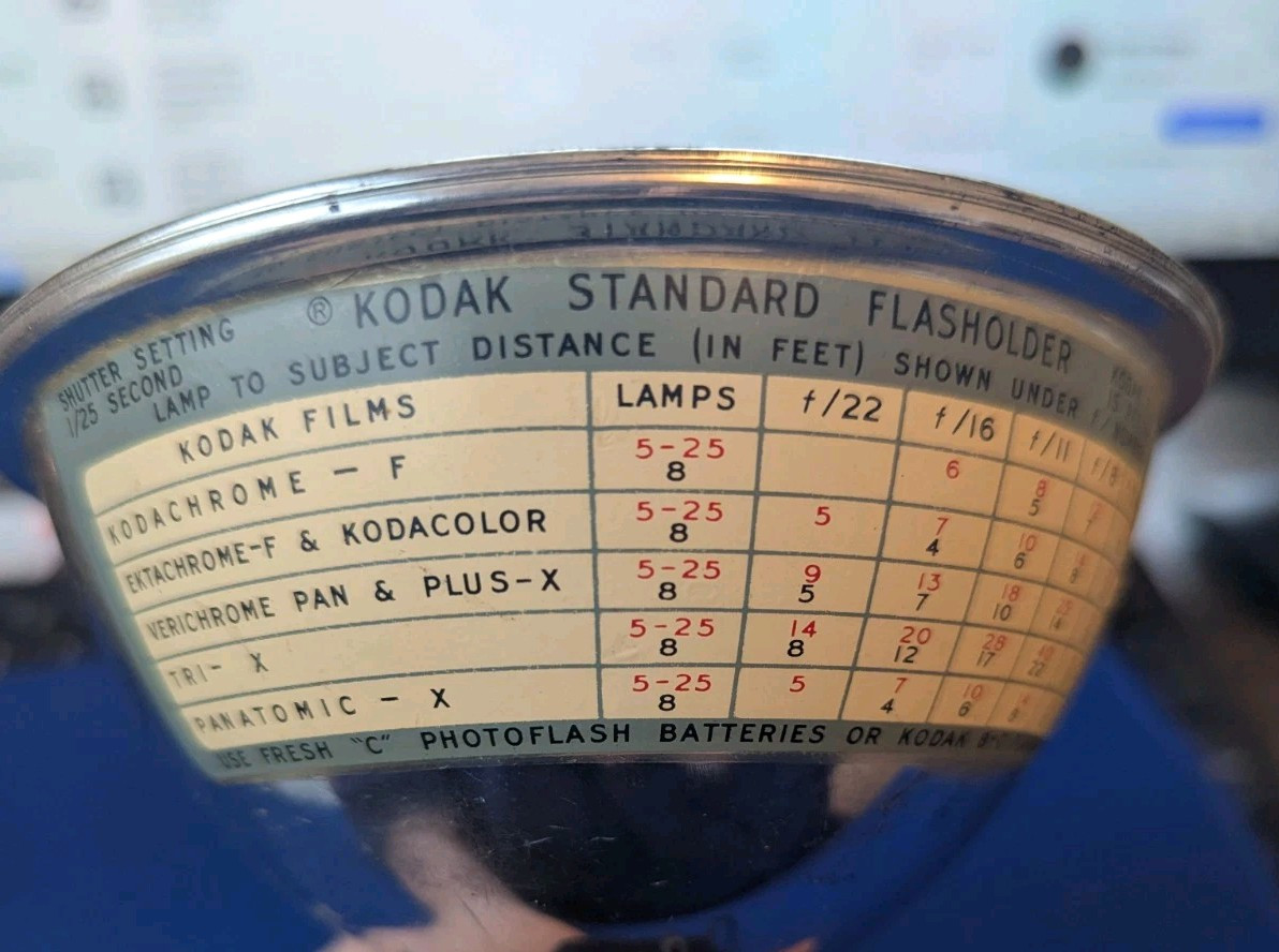 Kodak Standard Flasholder Kodacolor Vintage