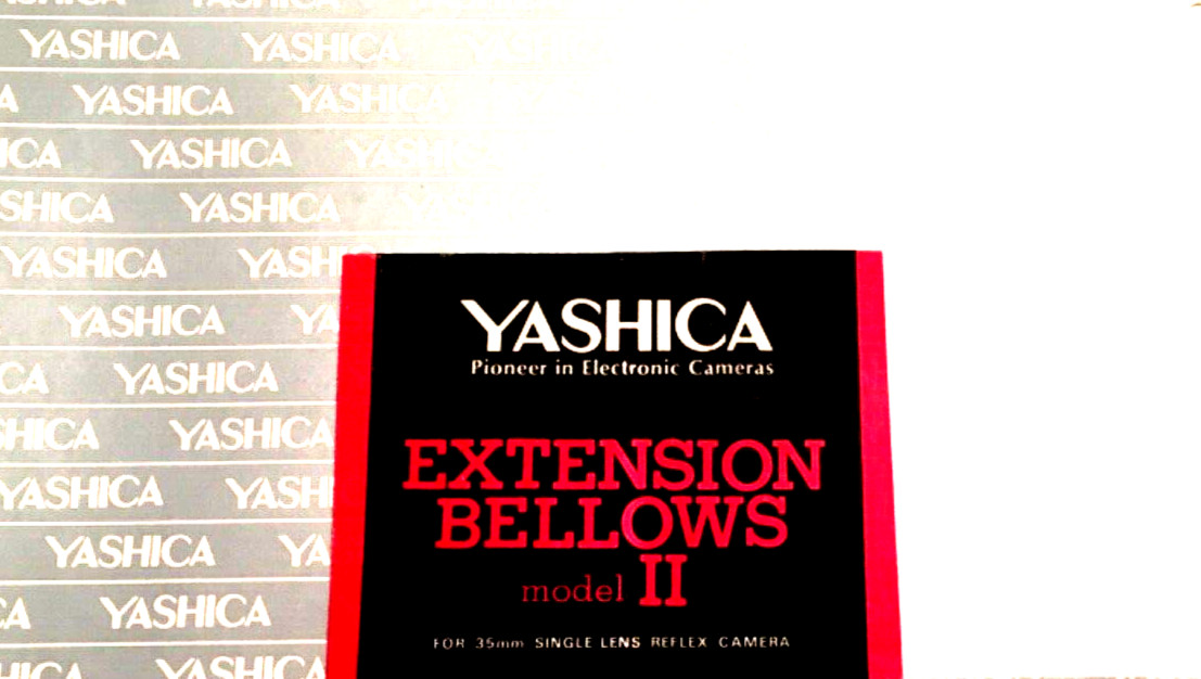 Yashica Extension Bellows model II for TL Electro SLR Camera and Yashinon Lens