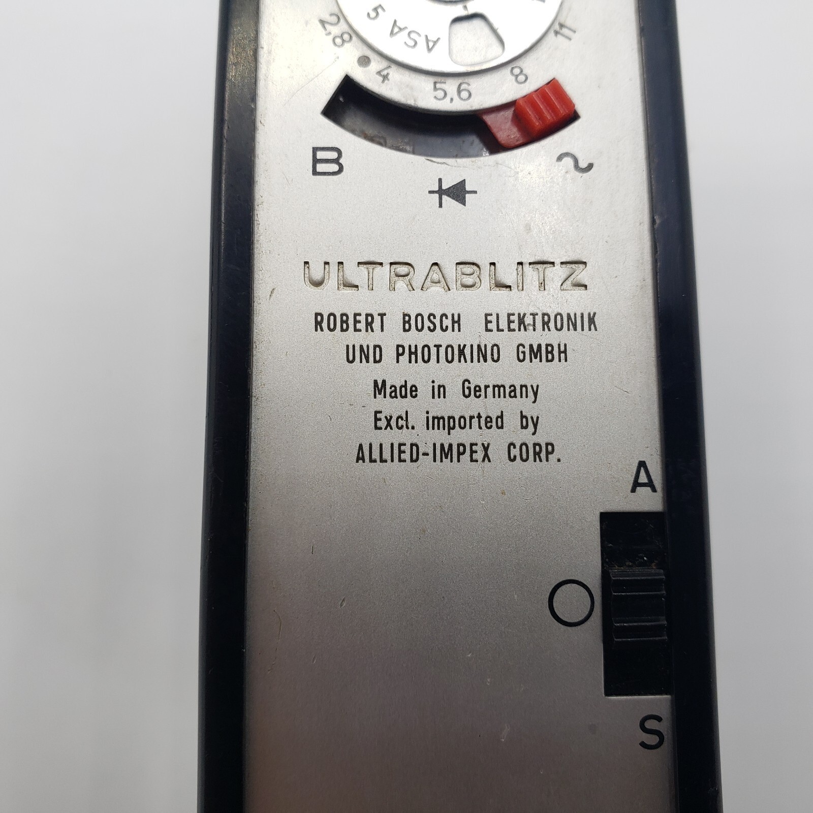 Vintage Bauer E200 AutoBlitz / UltraBlitz Flash With Plug , Made In Germany