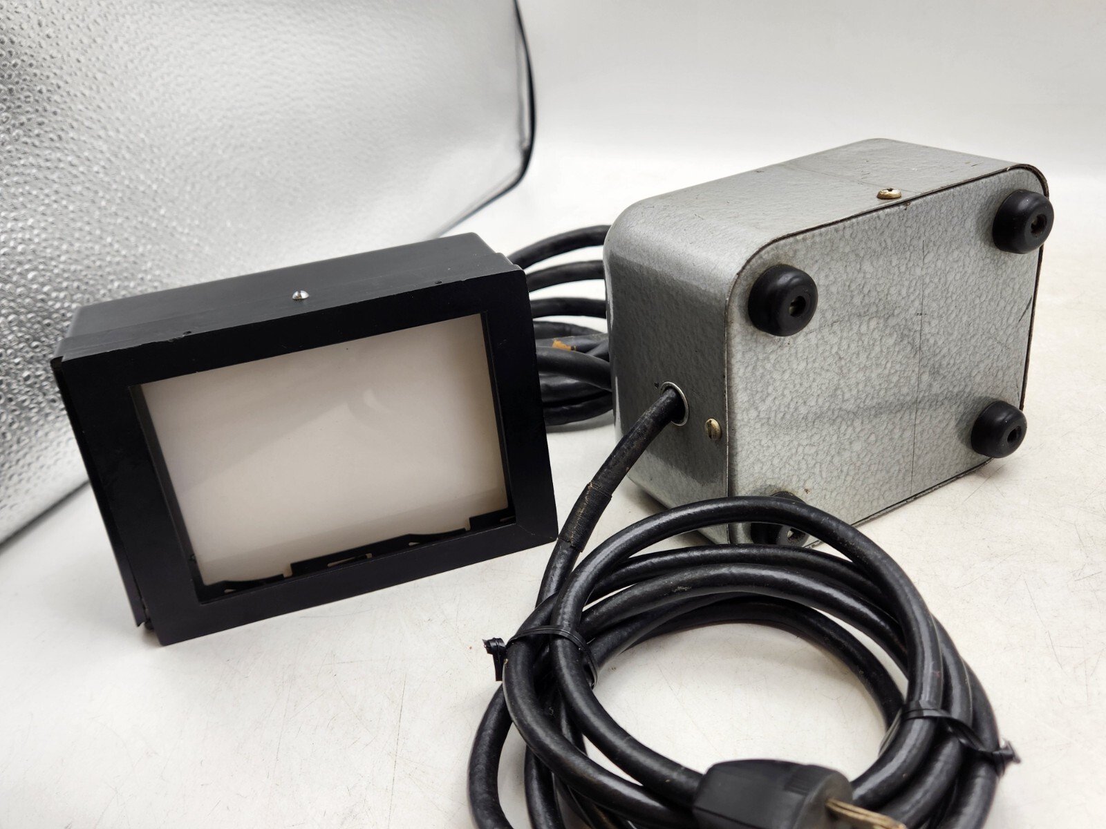 Vintage Graflex Graflarger Back 34 Aristo Cold Lite Grid 6018 3×4″ Negatives