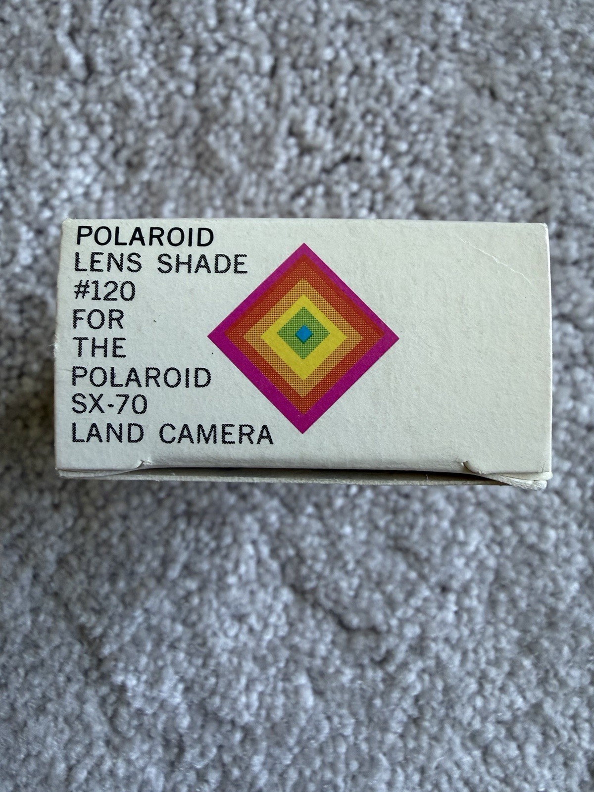 Polaroid SX-70 Instant Film Camera Accessory # 120 Lens Shade w/Original Box