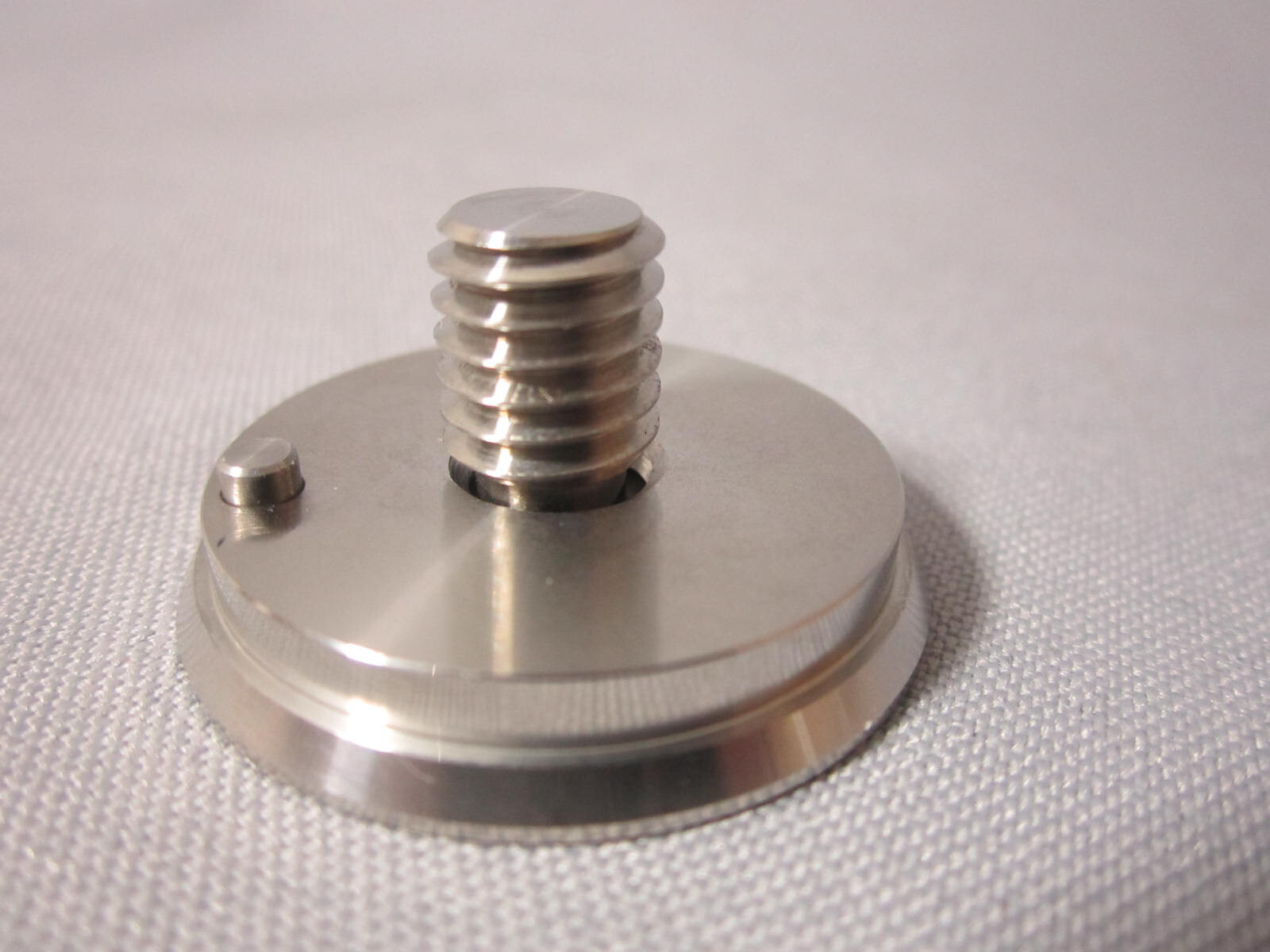 🔥 BOLEX 16MM QUICK RELEASE ADAPTER DISK 304 STEEL for DECLIC HAND GRIP TRIPOD