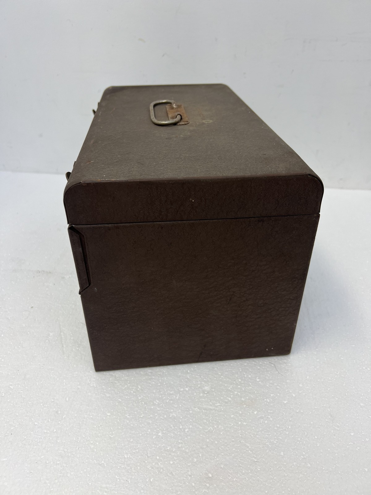 Vintage Metal 8MM Film Reel Storage Box Case USA S-K Tool steel Sherman Klove