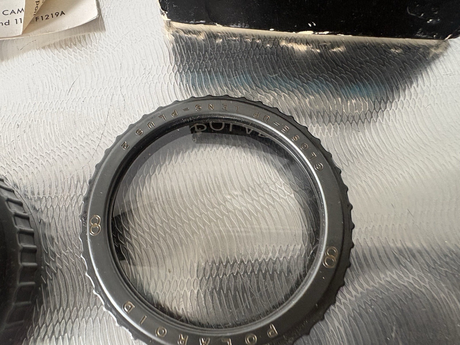 Polaroid Close-Up Lens Kit #550 for Model 110 series – 3 w/Leather Case -RARE