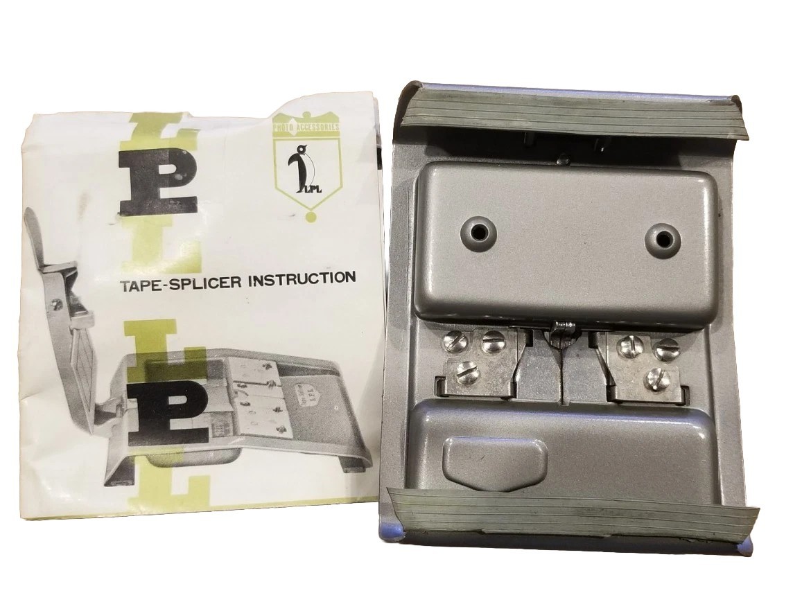 Vtg LPL Patch Tape Splicer For Super 8 & Single 8mm Film/Photo Accessories Japan