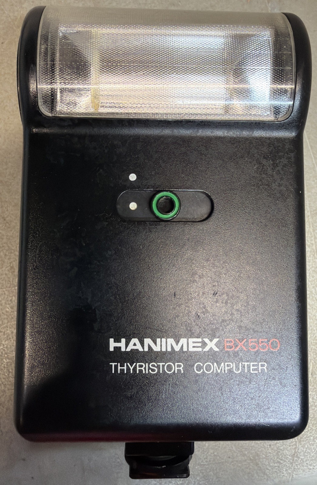 Vintage HANIMEX BX550 Camera Thrystor Computer Flash Untested