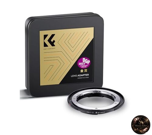 KF CONCEPT Mount Adapter Manufacturer Direct for Nikon F-Mount Lenses to Canon