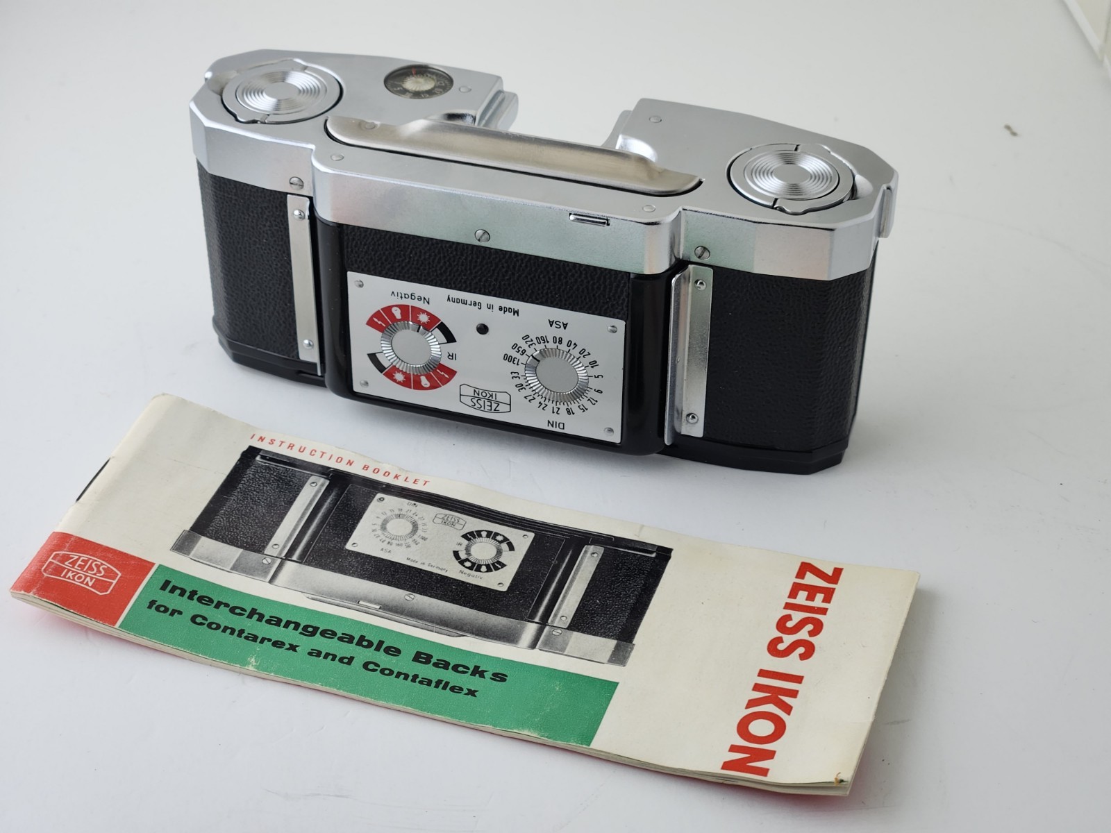 Zeiss Ikon Interchangeable Back S for Contarex and Contaflex Like New With…