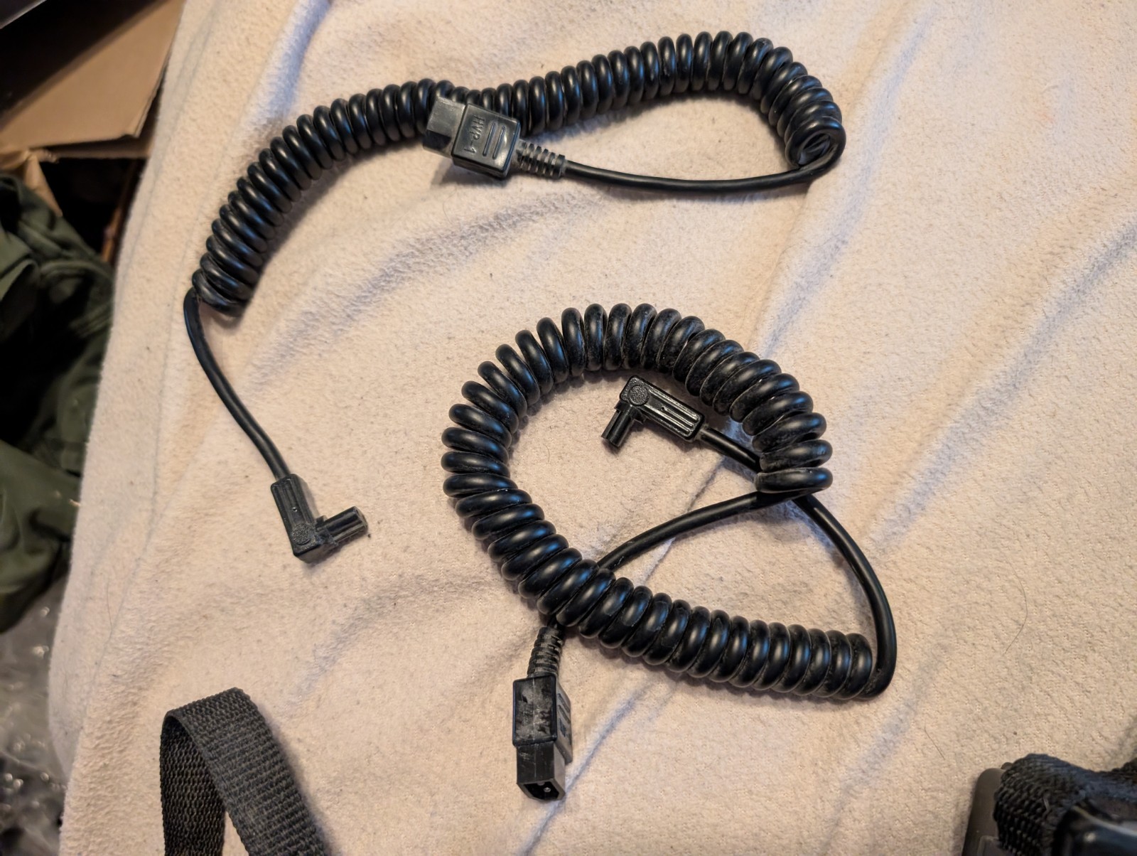 Lot of 2 Vintage Vivitar HVP-1 Power Holder W/ Strap and Cord – No Battery READ
